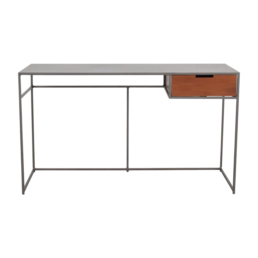 buy CB2 CB2 Guapo Metal Single Drawer Desk online
