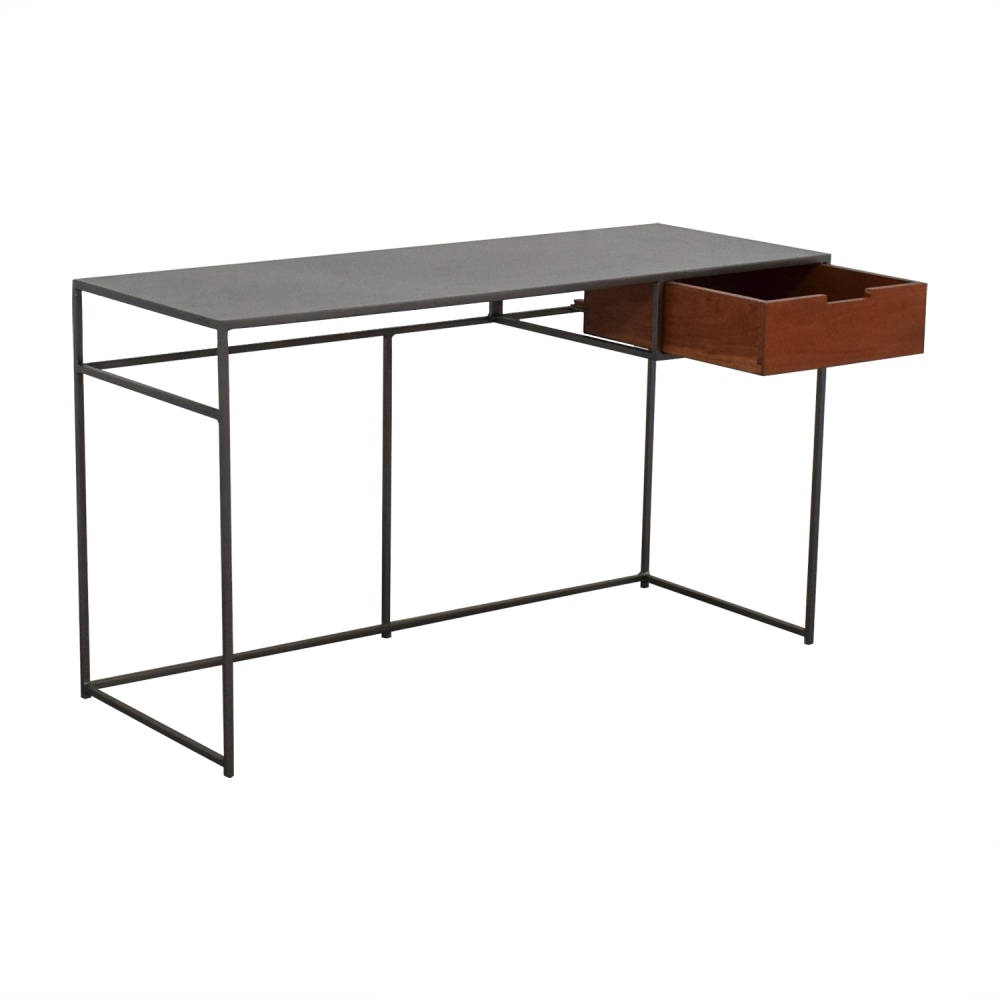 CB2 CB2 Guapo Metal Single Drawer Desk price