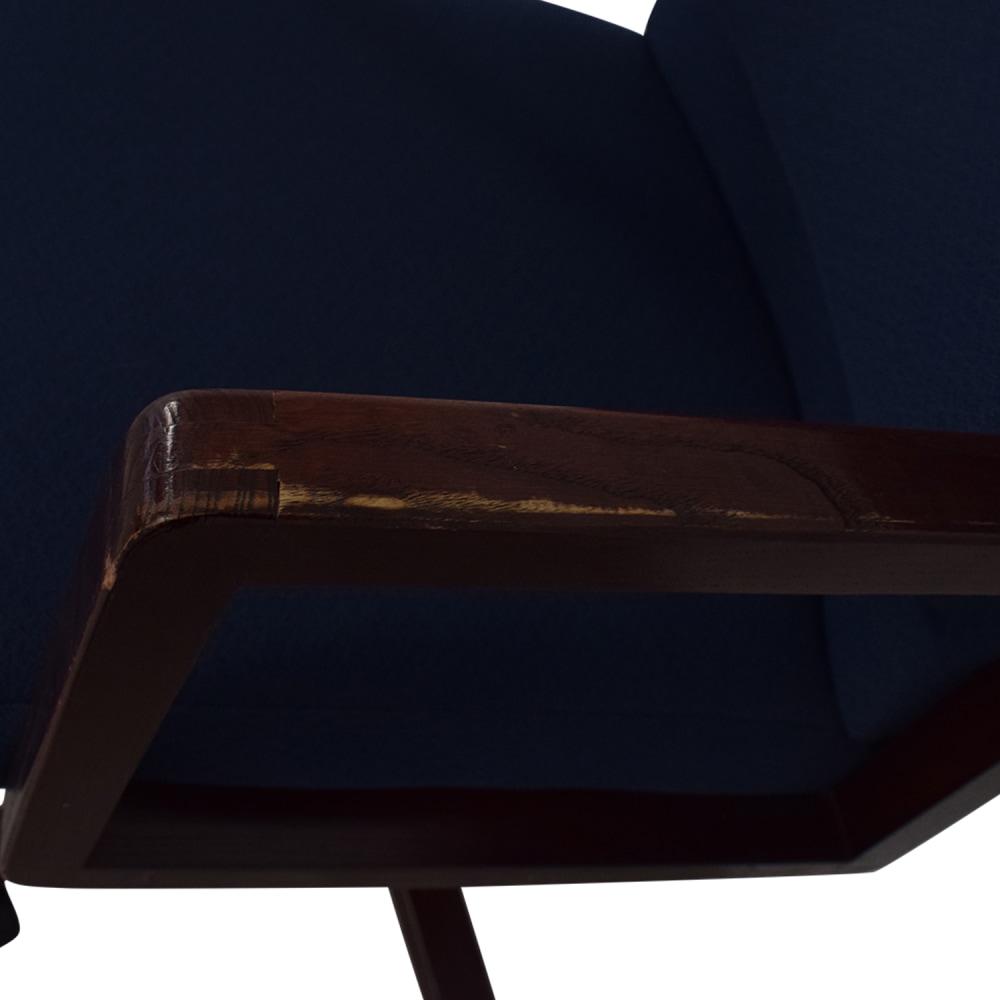  Blue Office Chair on Castors on sale