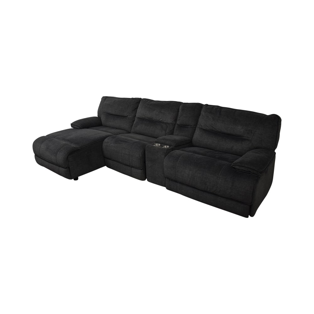 Bob's Discount Furniture Bob's Discount Furniture Reclining Sectional on sale