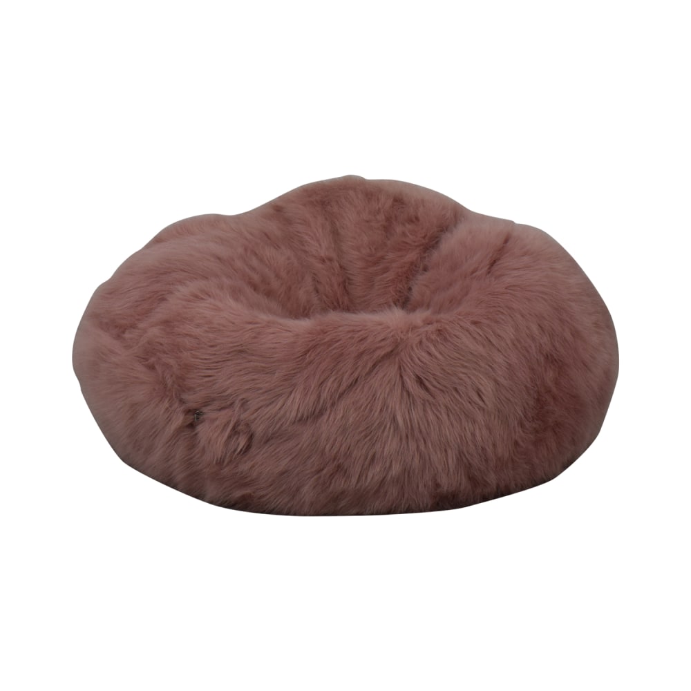 Hot Pink Bean Bag Chair DG-BEAN-LARGE-SOLID-HTPK-GG | Bizchair.com