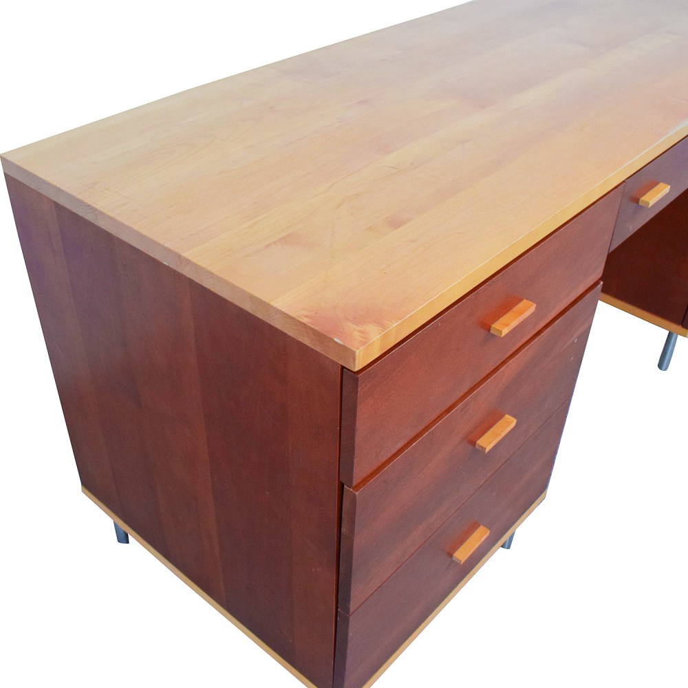  Cherrywood and Maple Desk used