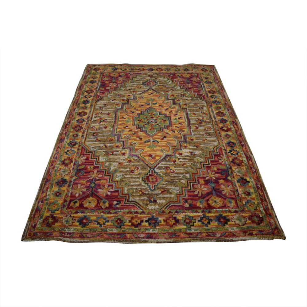 shop World Market Multi-Colored Wool Rug Cost Plus World Market