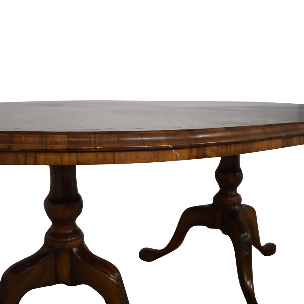 Wood and Hogan Expandable Dining Room Table | 78% Off | Kaiyo