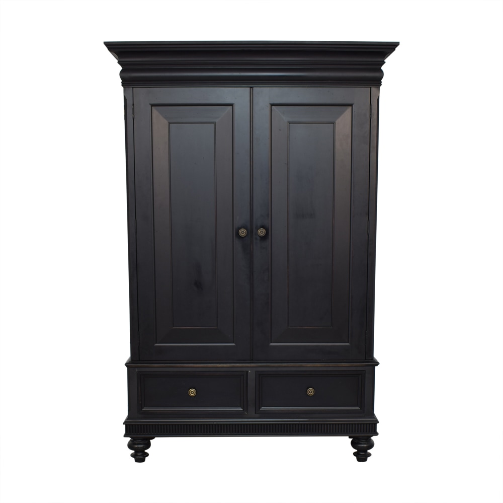 Ethan Allen Ethan Allen Matte Black Armoire black