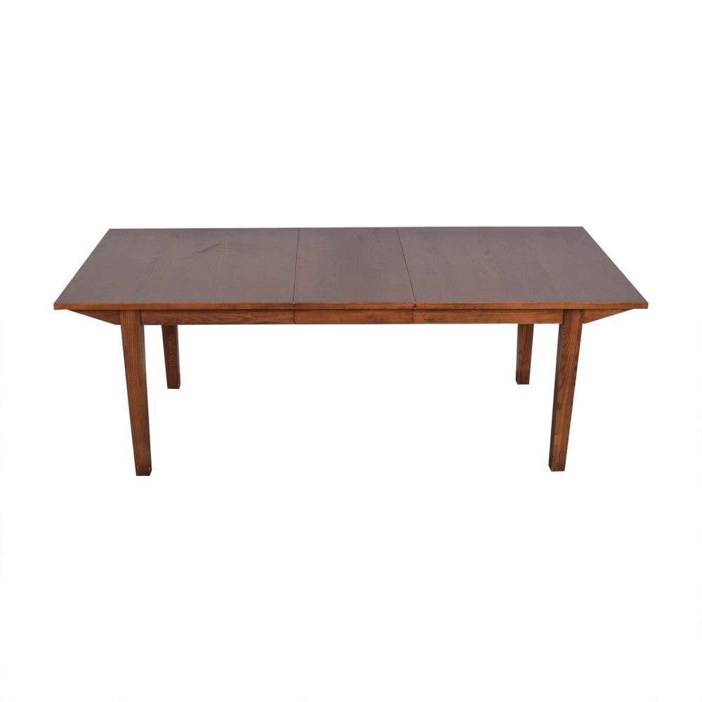 buy Ethan Allen Wood Extension Dining Table Ethan Allen Dinner Tables