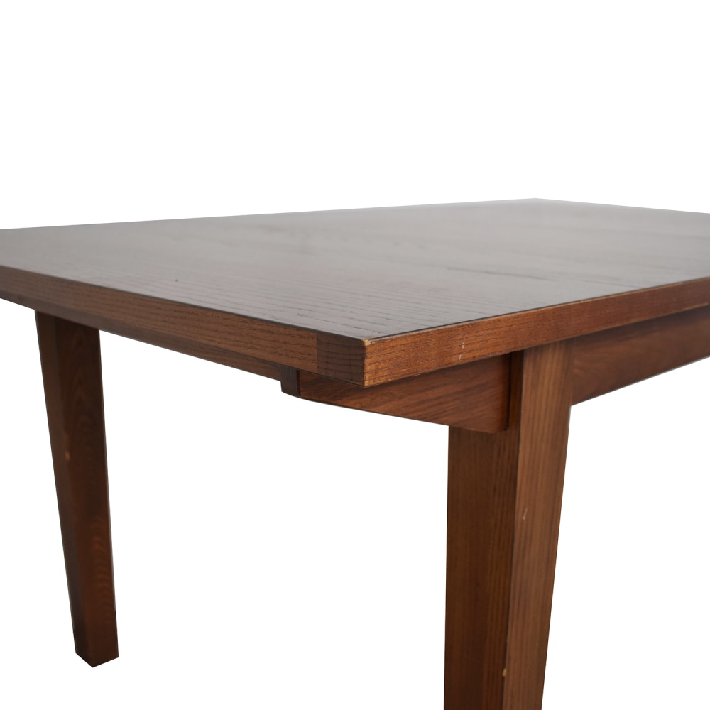 Ethan Allen Wood Extension Dining Table Ethan Allen