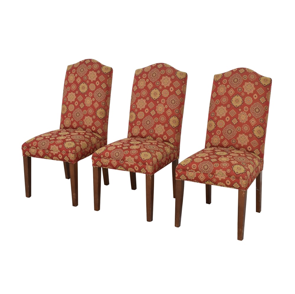 Ethan Allen Upholstered Dining Chairs | 84% Off | Kaiyo