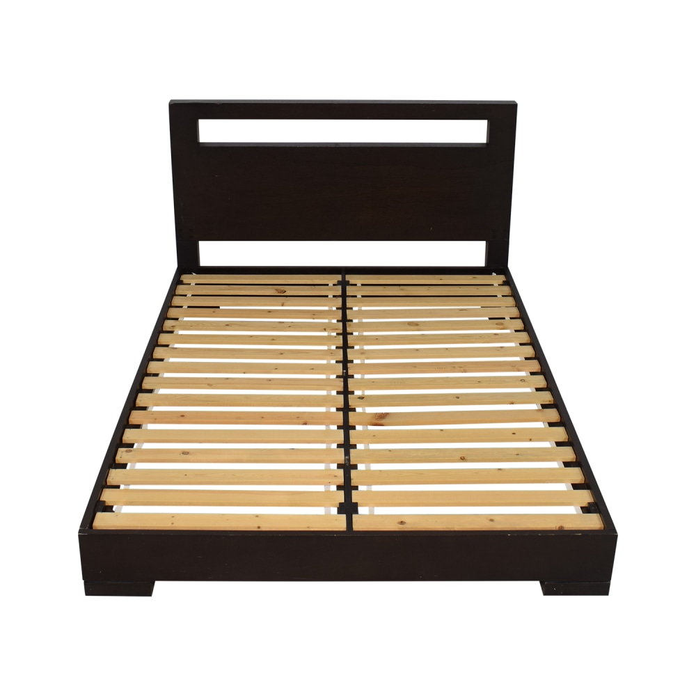 West Elm Modern Oak Bed | 75% Off | Kaiyo