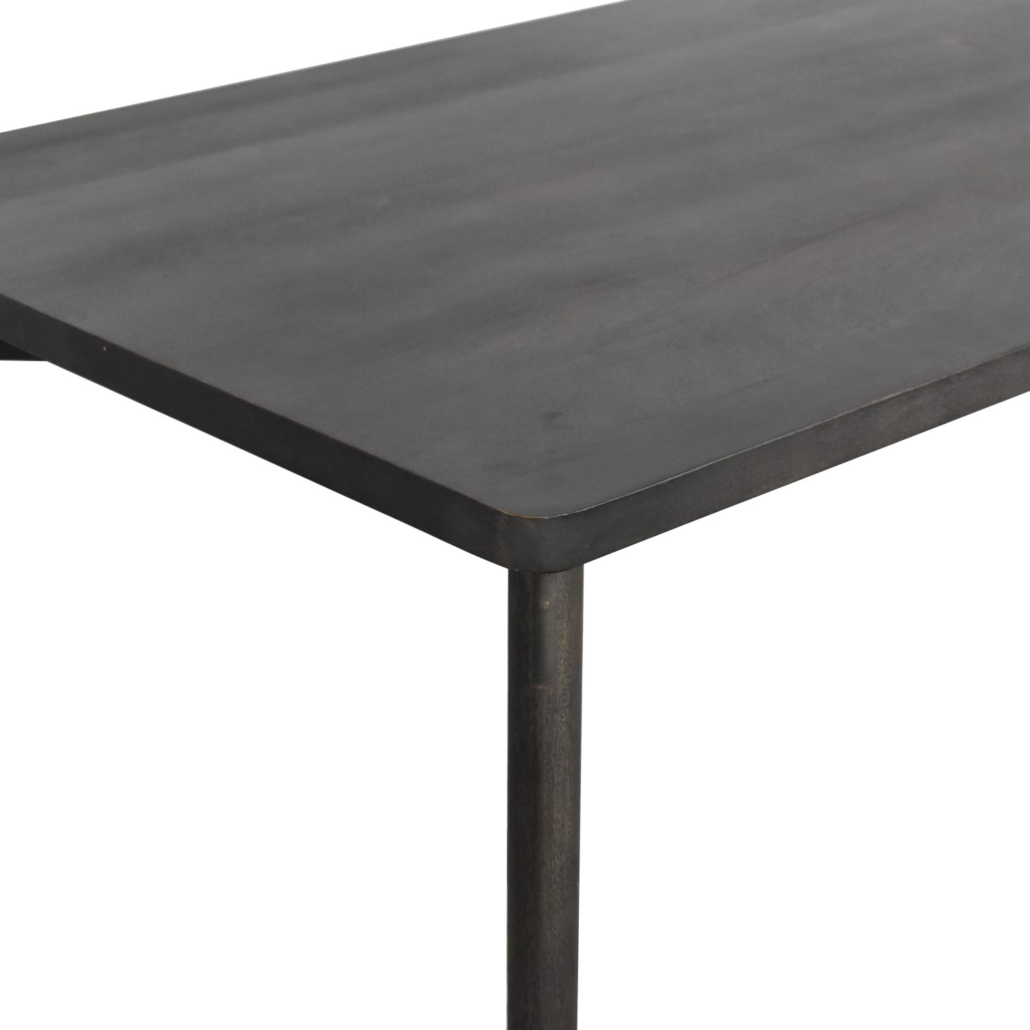 CB2 Finmark Charcoal Dining Table | 39% Off | Kaiyo