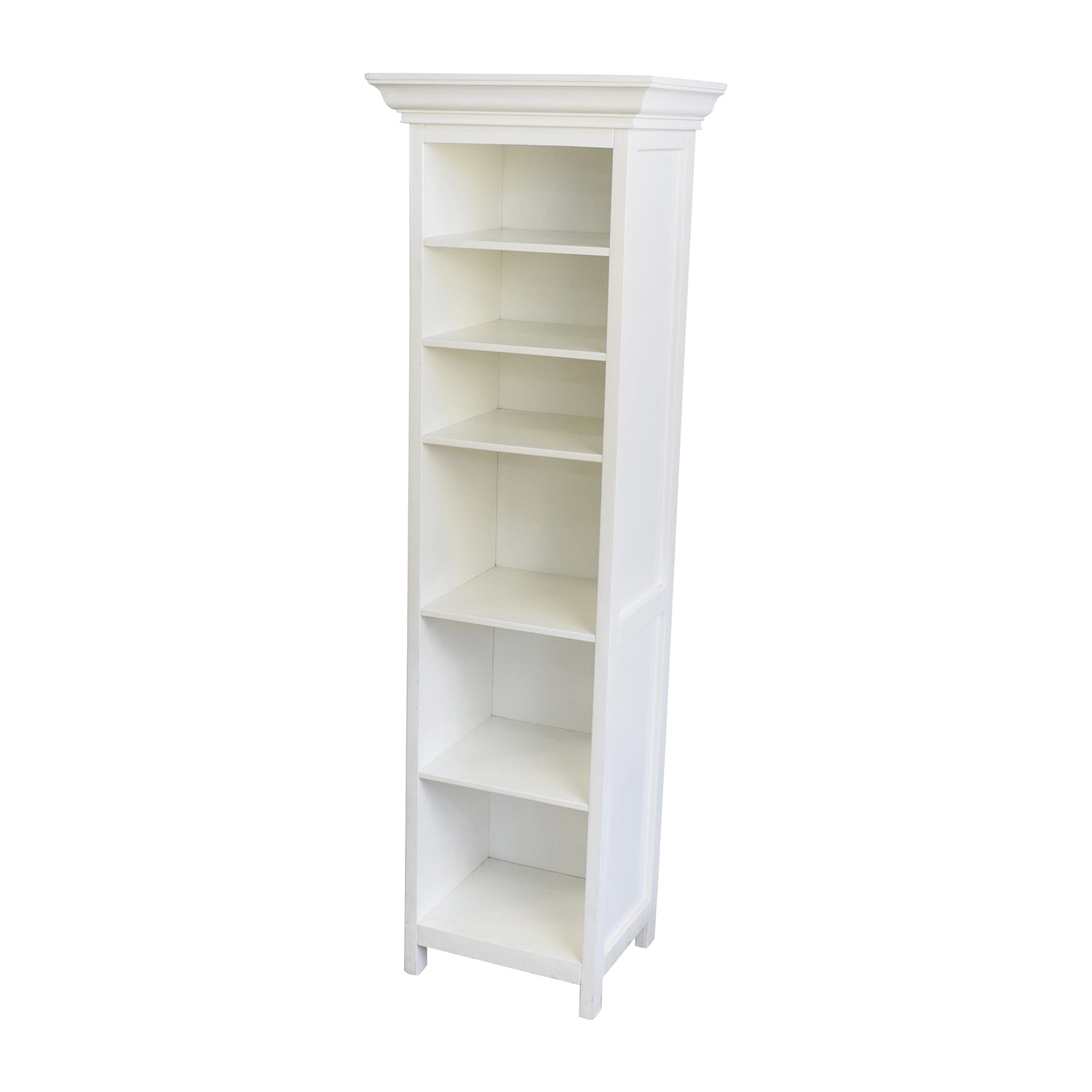 shop Pottery Barn Pottery Barn White Wood Linen Shelf online