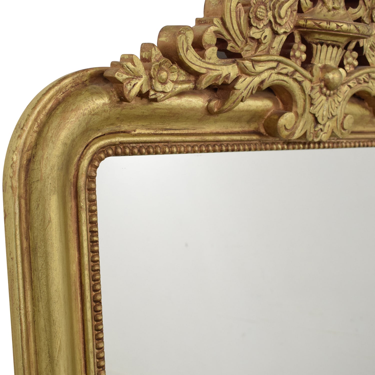 Purchase Now Tallulah White Gold Louis Philippe Mirror