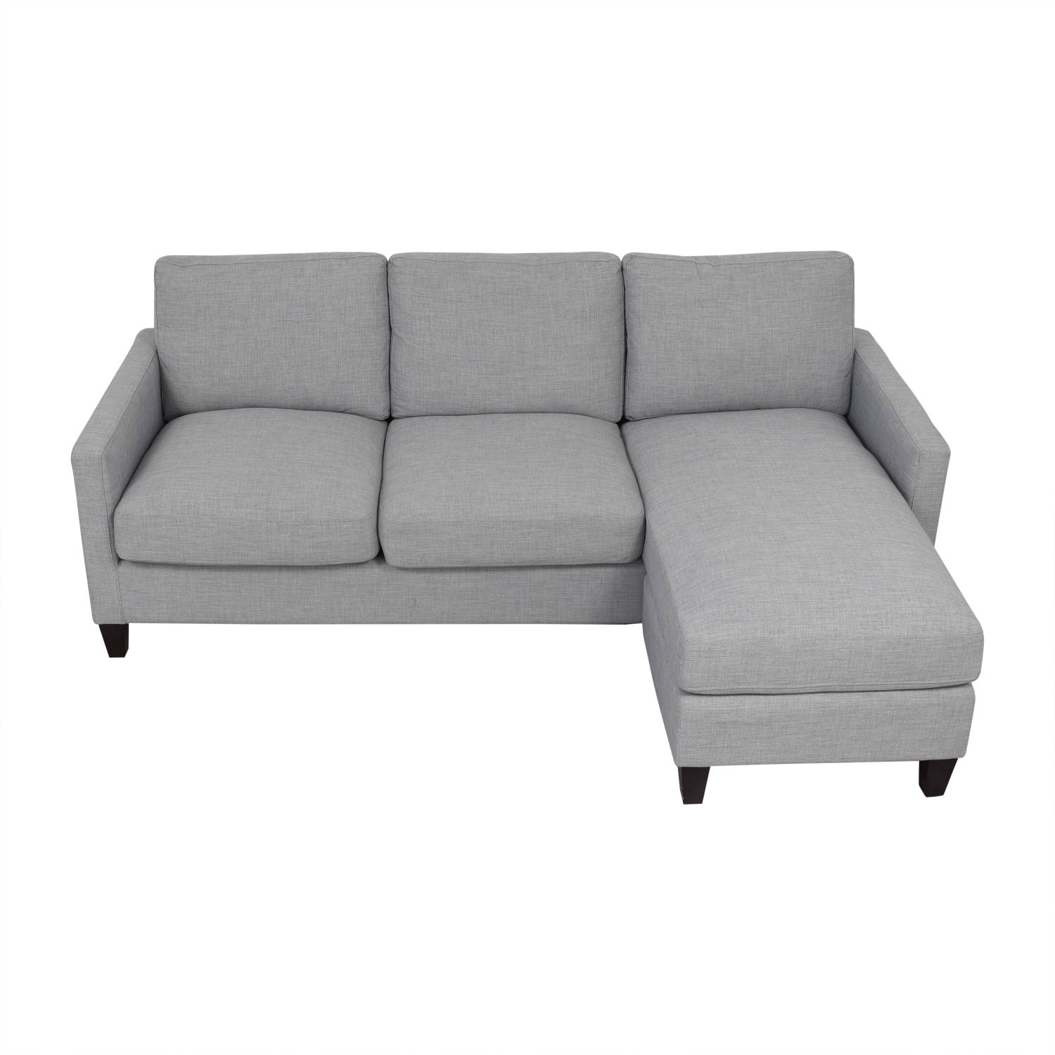 shop World Market Chaise Sectional Sofa World Market Sofas