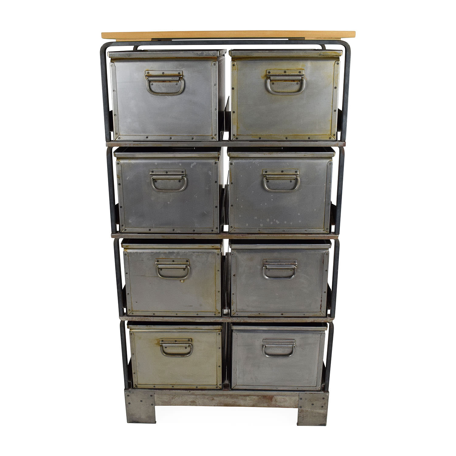 Unknown Brand Metal Storage Bins discount