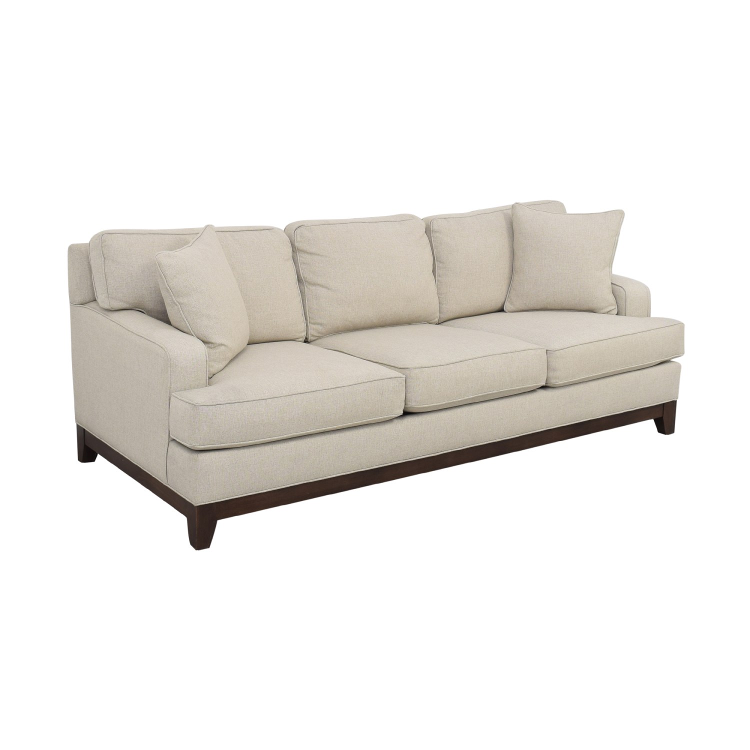 Ethan Allen Ethan Allen Arcata Sofa with Ottoman second hand