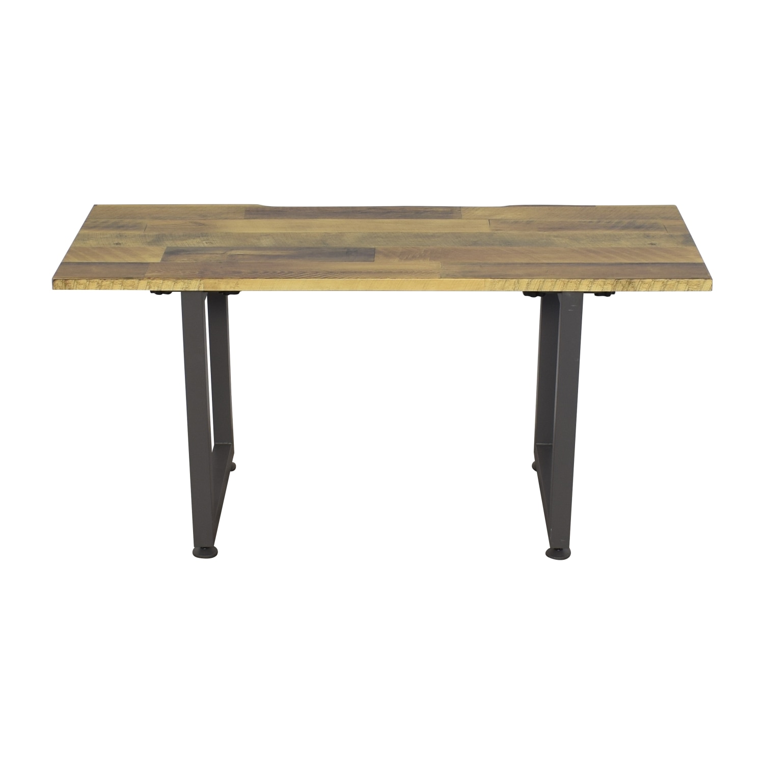 VARIDESK QuickPro - Table - Rectangular - Reclaimed Wood