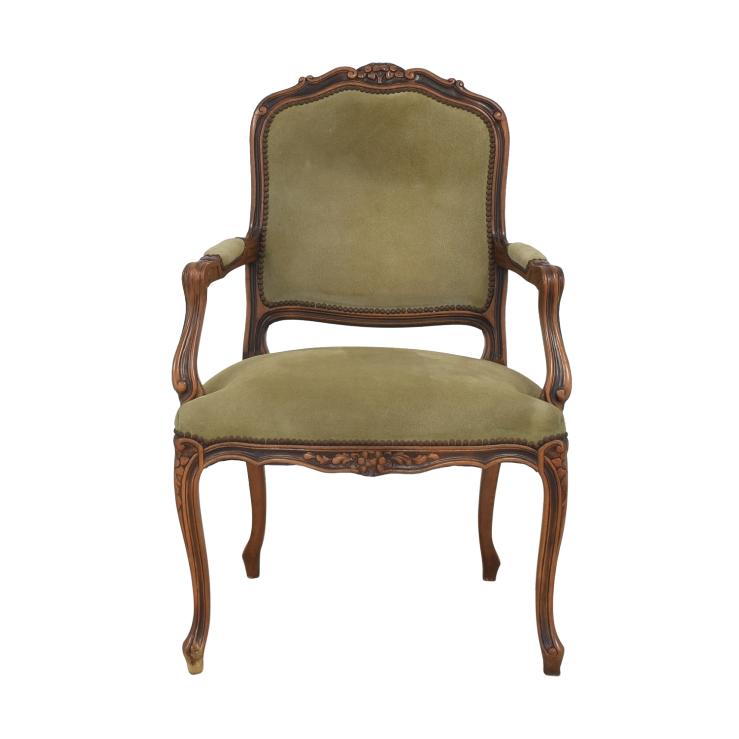 Chateau D'Ax Spa Italian Louis XV Style Pair of Fauteuil Armchairs – Bucks  County Estate Traders