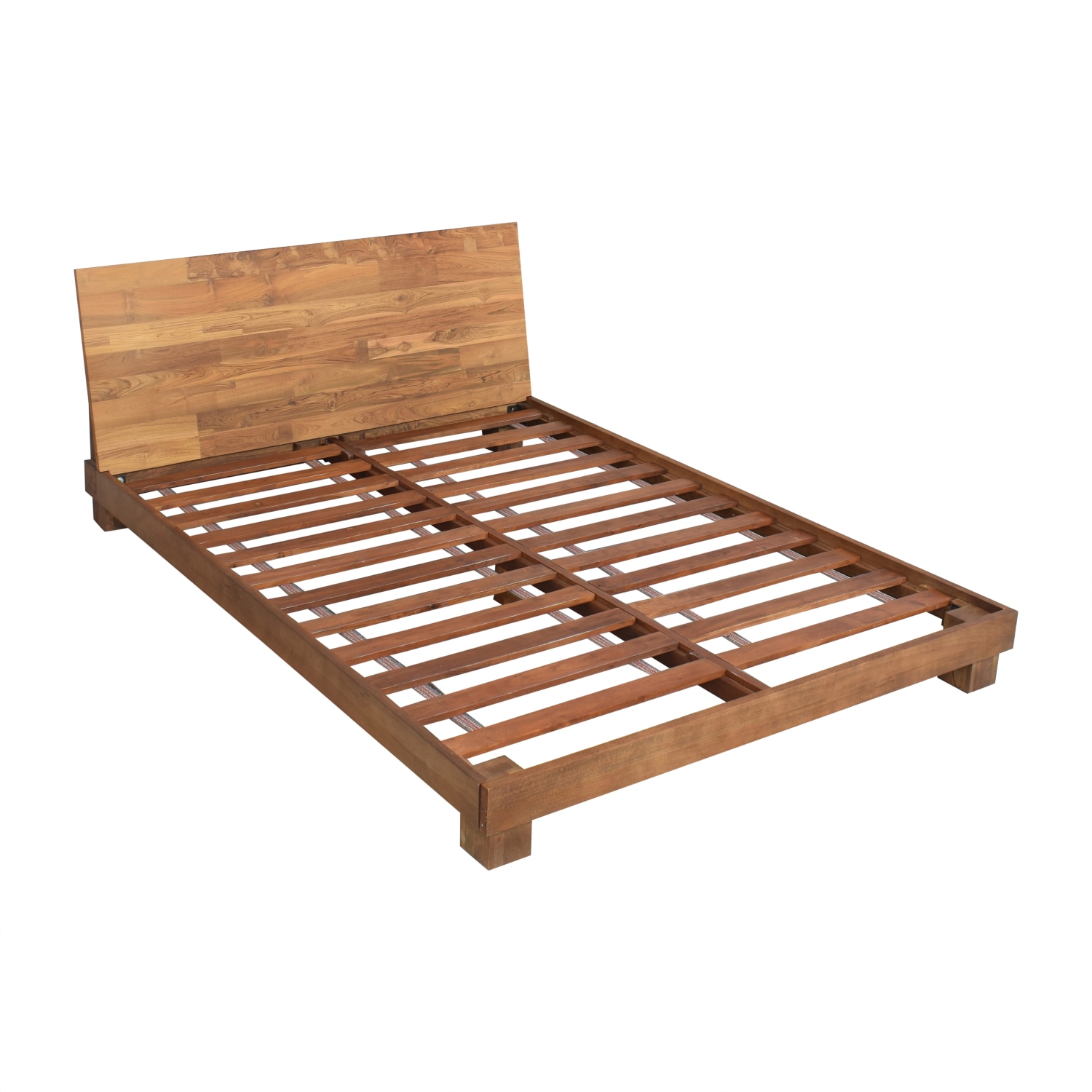 Dondra Teak Wood Queen Bed + Reviews