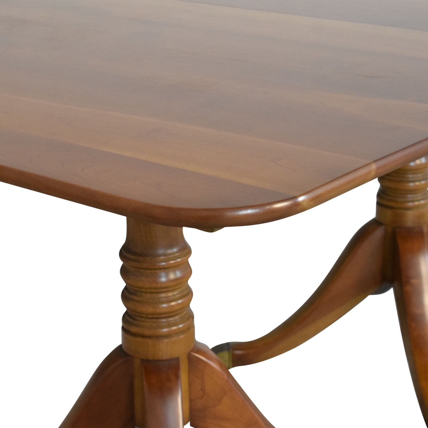 Stickley Furniture Double Pedestal Extendable Dining Table sale