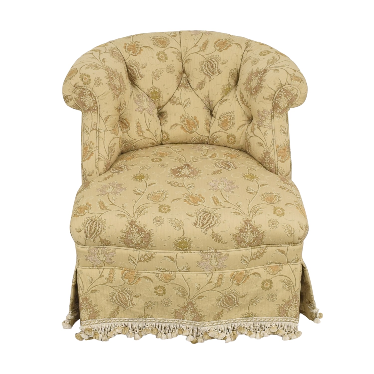 Kravet Kravet Skirted Accent Chair Accent Chairs