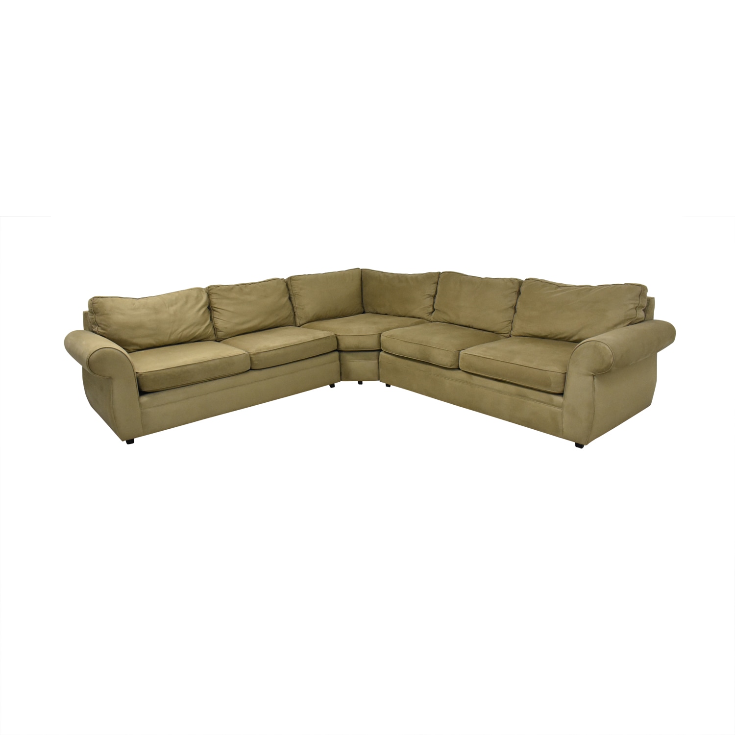 buy Pottery Barn Pearce Roll Arm L Shaped Sectional Sofa Pottery Barn Sectionals