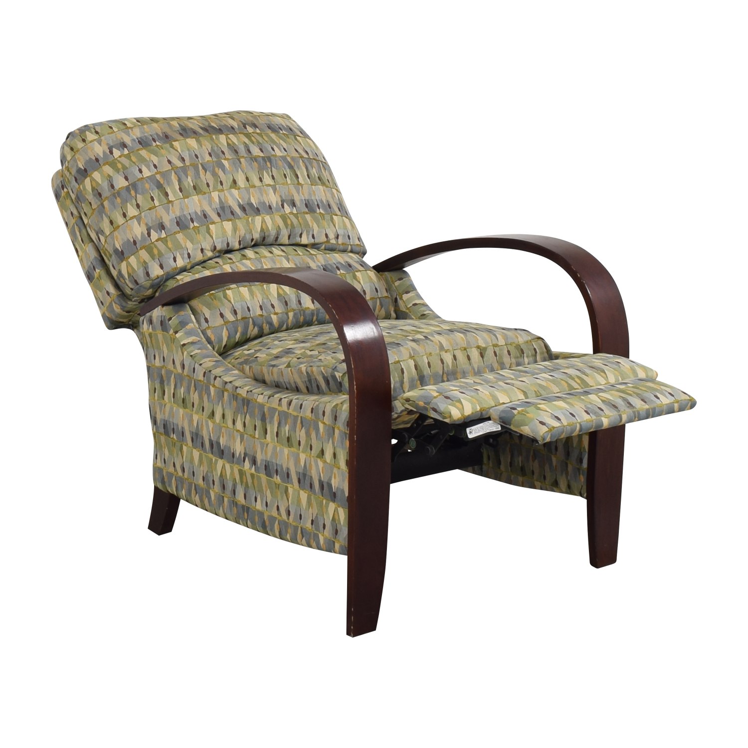 buy Raymour & Flanigan Patterned Recliner Raymour & Flanigan