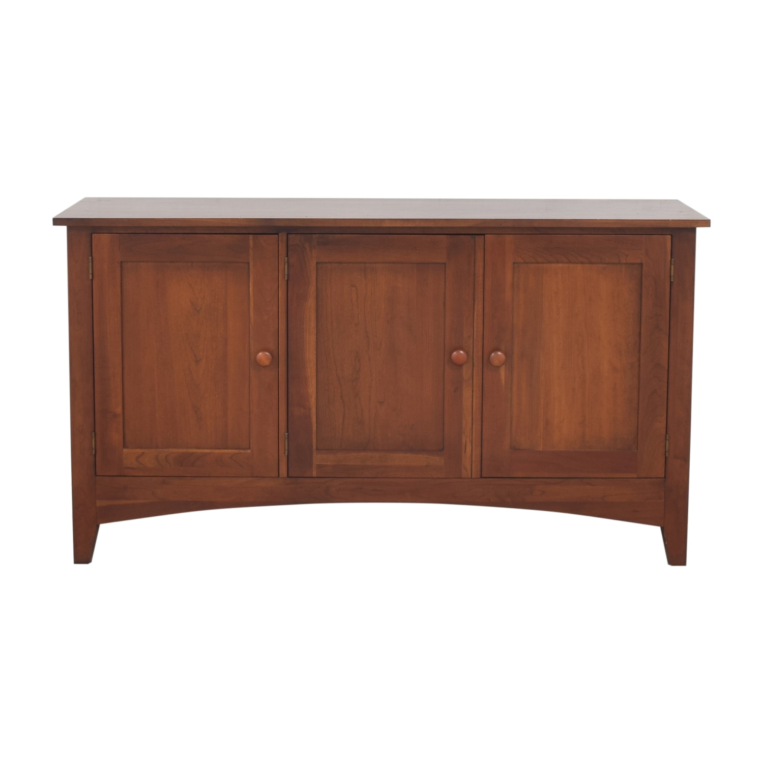 shop Ethan Allen Three Door Buffet Sideboard Ethan Allen Cabinets & Sideboards