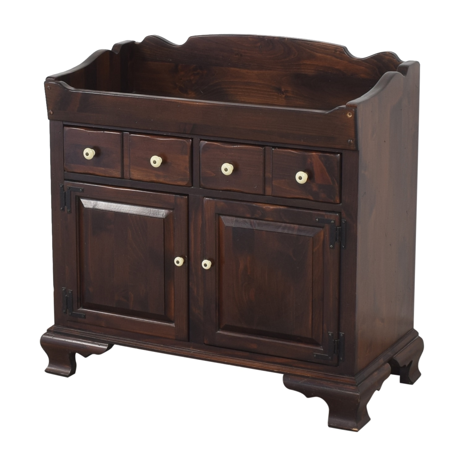 shop Ethan Allen Colonial-Style Dry Sink Cabinet Ethan Allen Cabinets & Sideboards