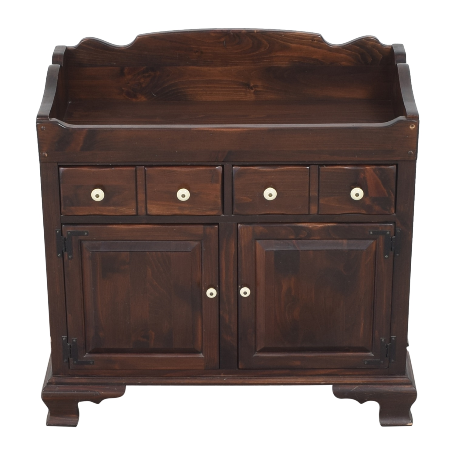 Ethan Allen Colonial-Style Dry Sink Cabinet / Cabinets & Sideboards