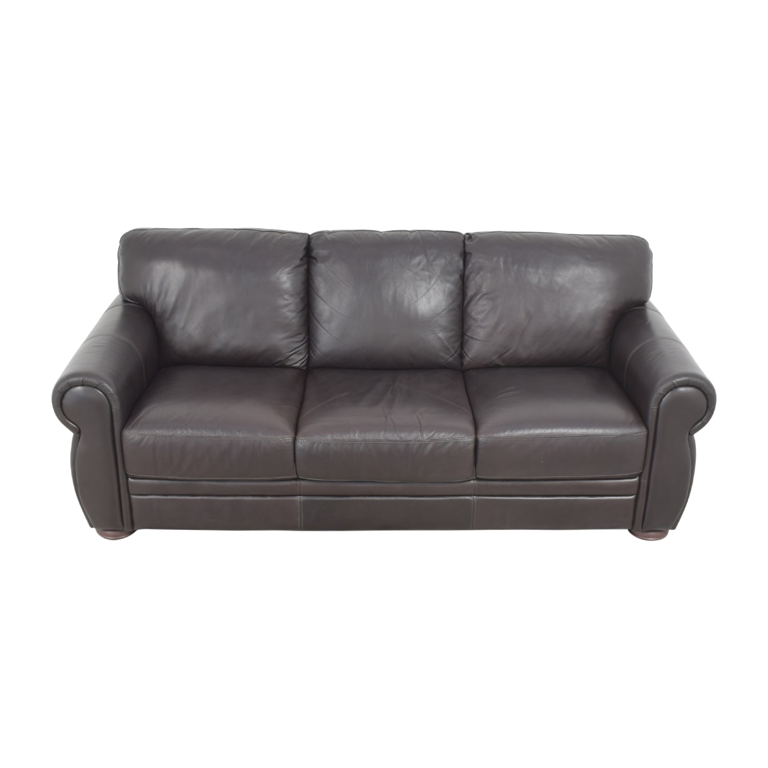 Raymour Flanigan Marsala Sofa 45