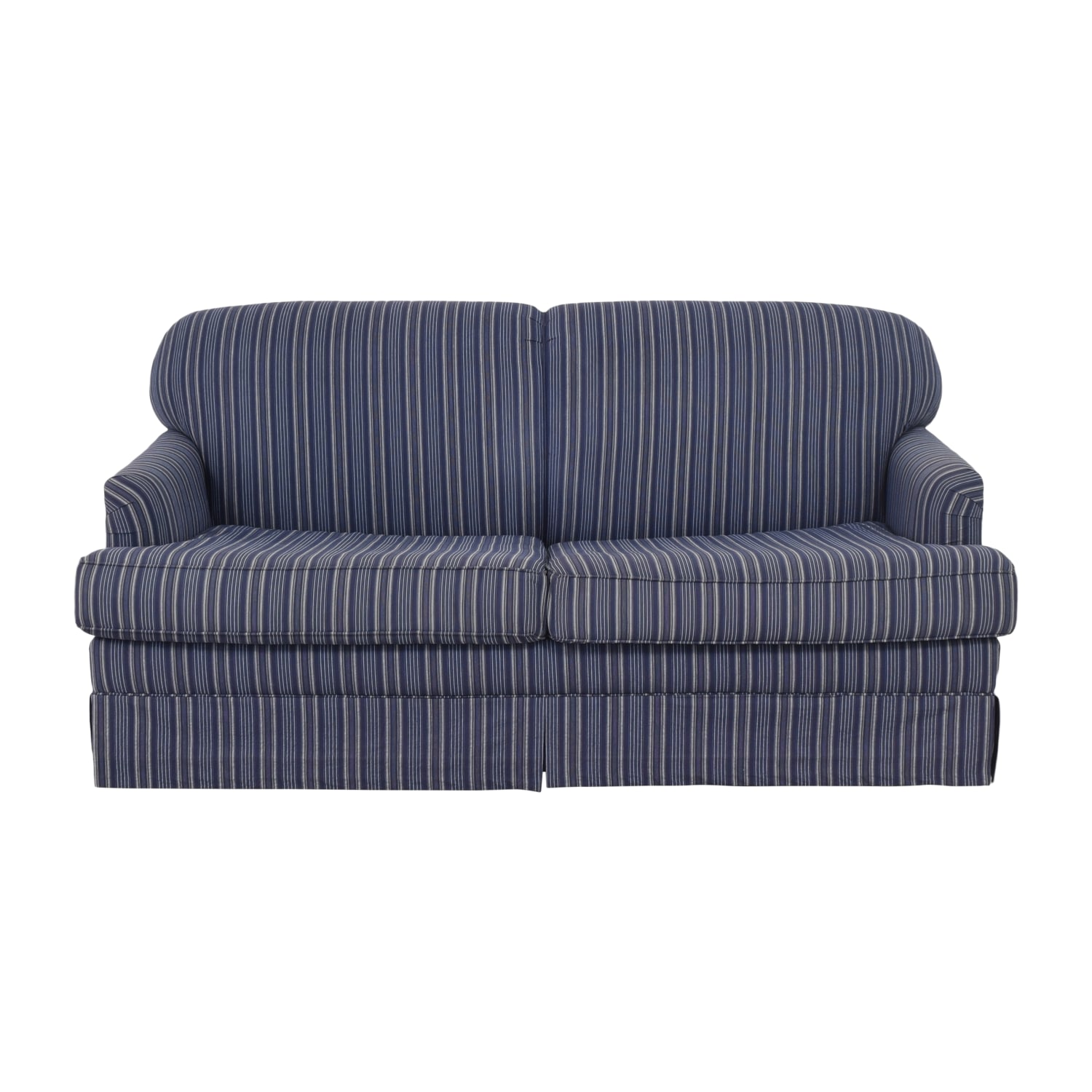 Klaussner Striped Sleeper Sofa 59