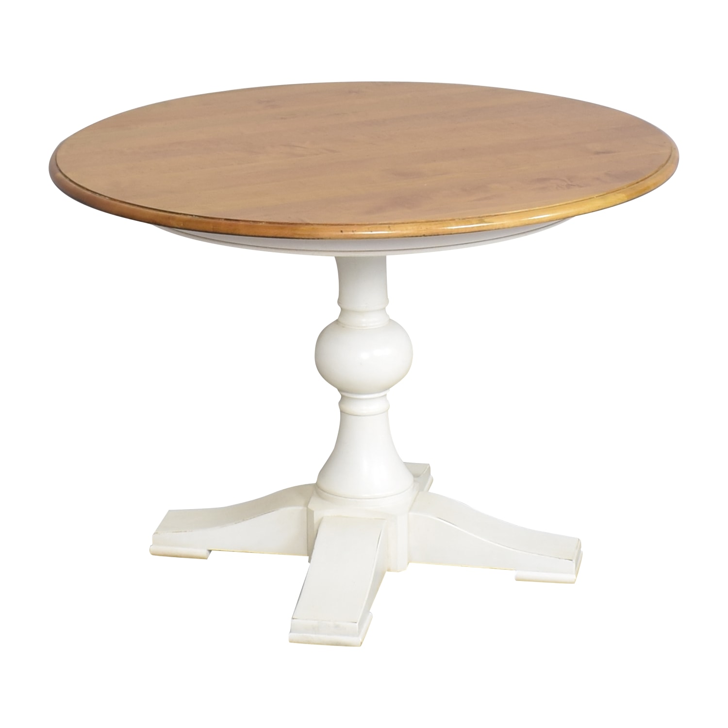 Ethan Allen Cooper Round Dining Table | 75% Off | Kaiyo