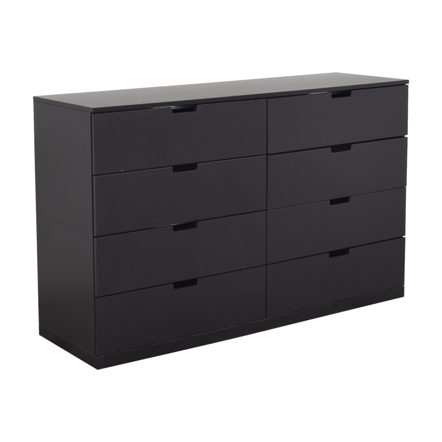 black dresser from ikea