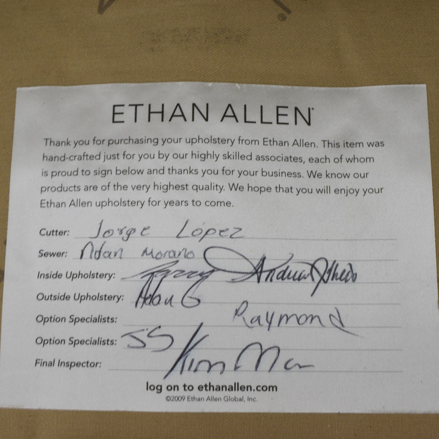 Ethan Allen Ethan Allen Kyle Wing Chair ct