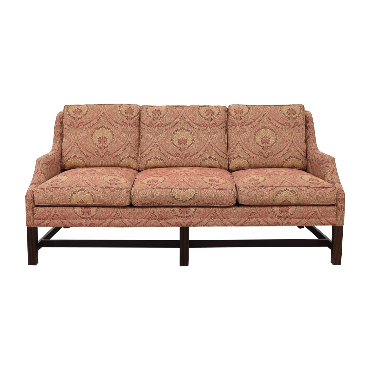 Old Hickory Tannery Executive 76L Chesterfield Sofa