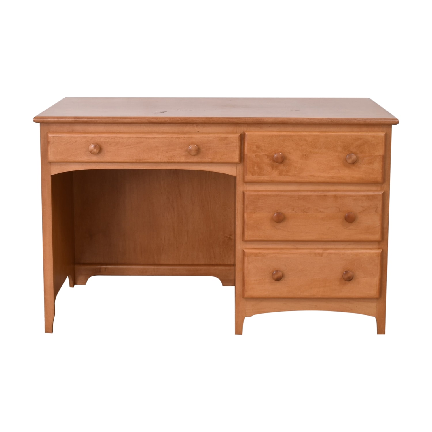  Four Drawer Pedestal Desk Tables