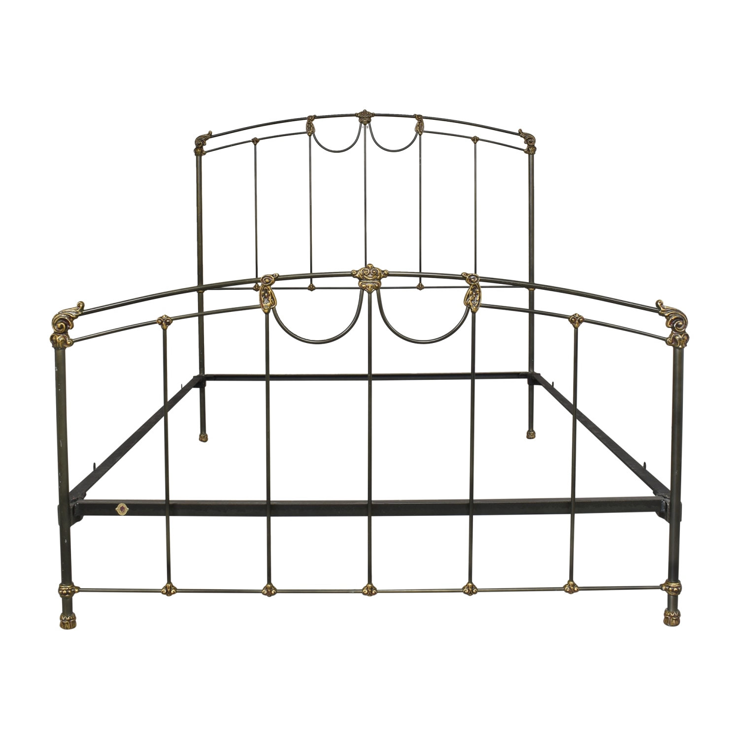 Cottage Iron Bed – Brass Beds of Virginia