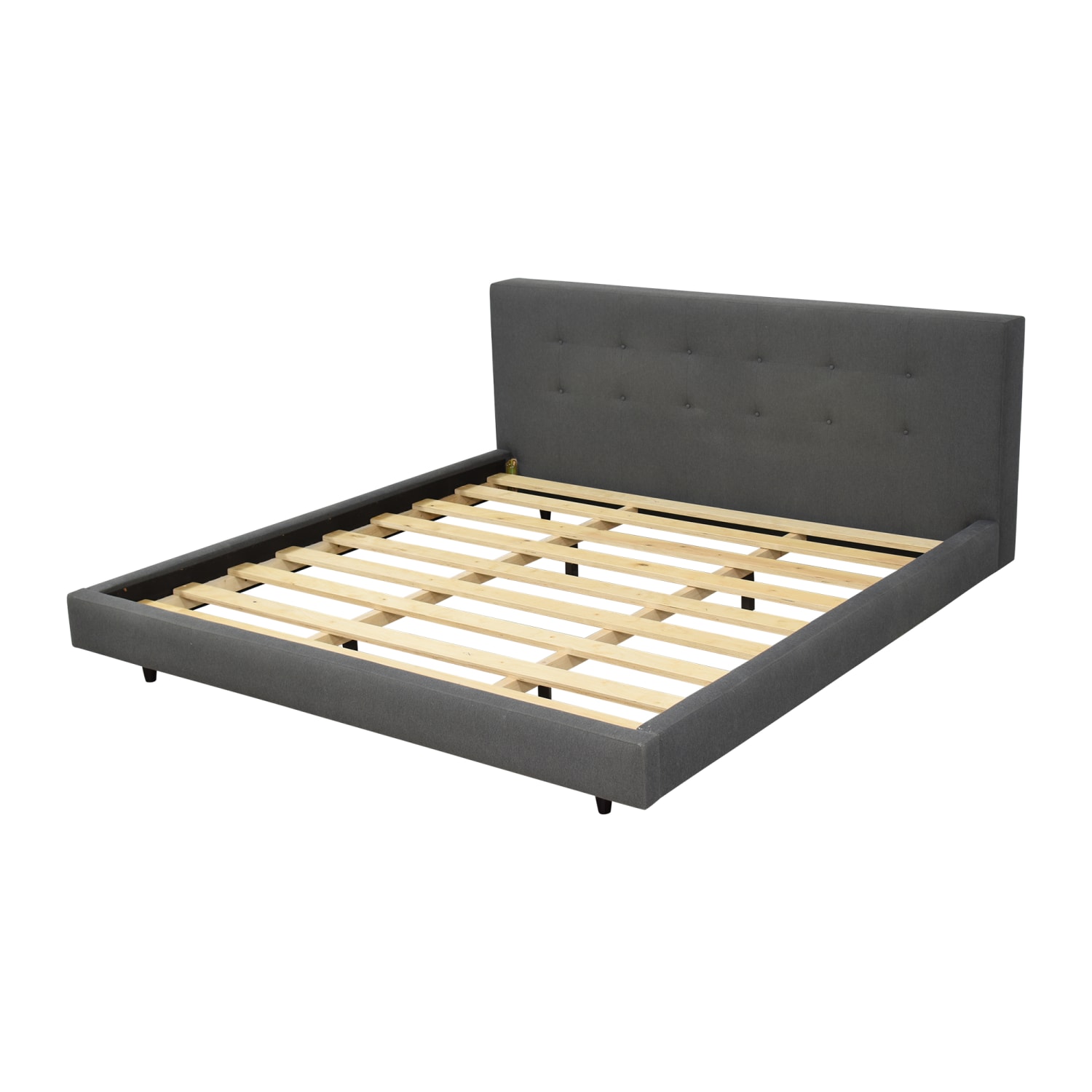 Crate & Barrel Tate Upholstered King Bed | 48% Off | Kaiyo