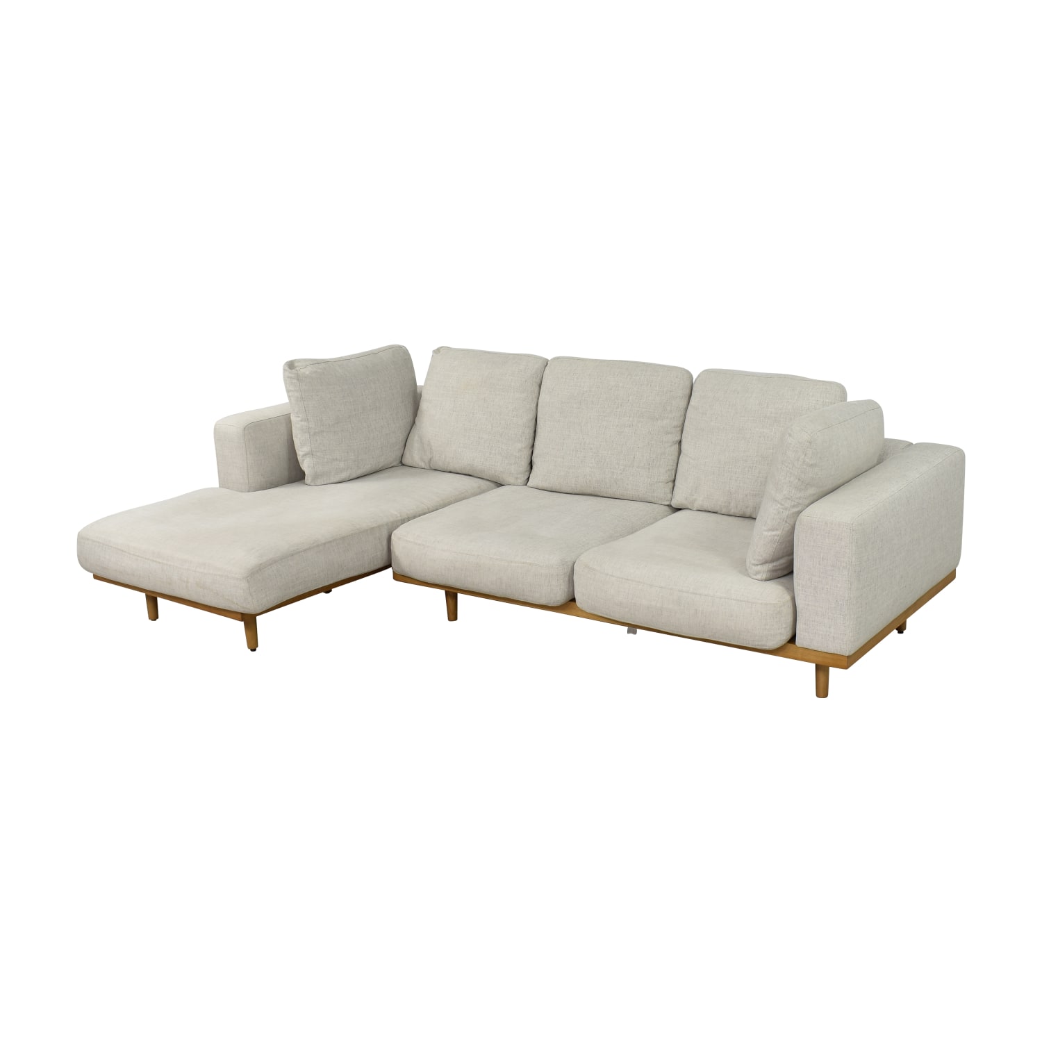 Newport 2-Piece Chaise Sectional (110.5)