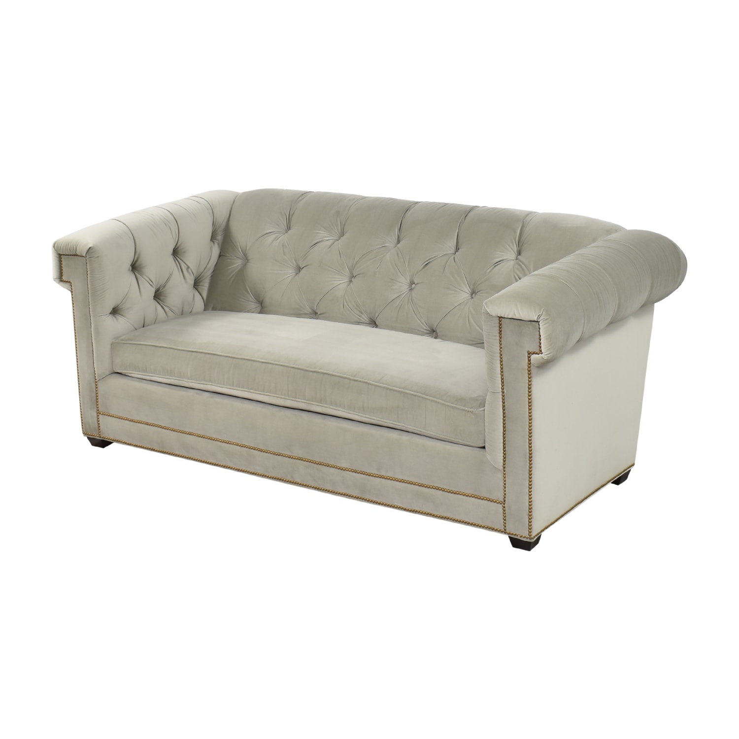 Cr Laine Tufted Velvet Sofa 85 Off Kaiyo