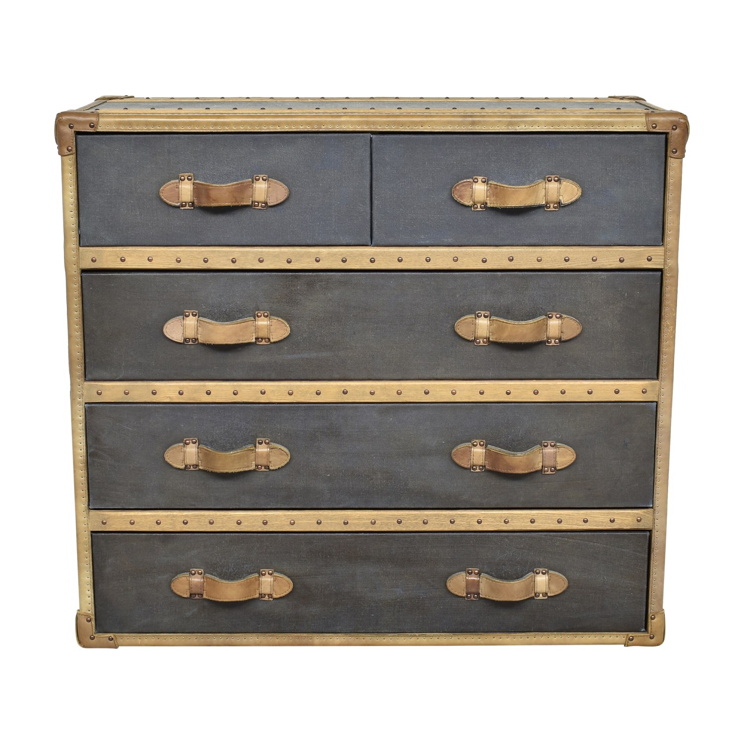 steamer trunk dresser