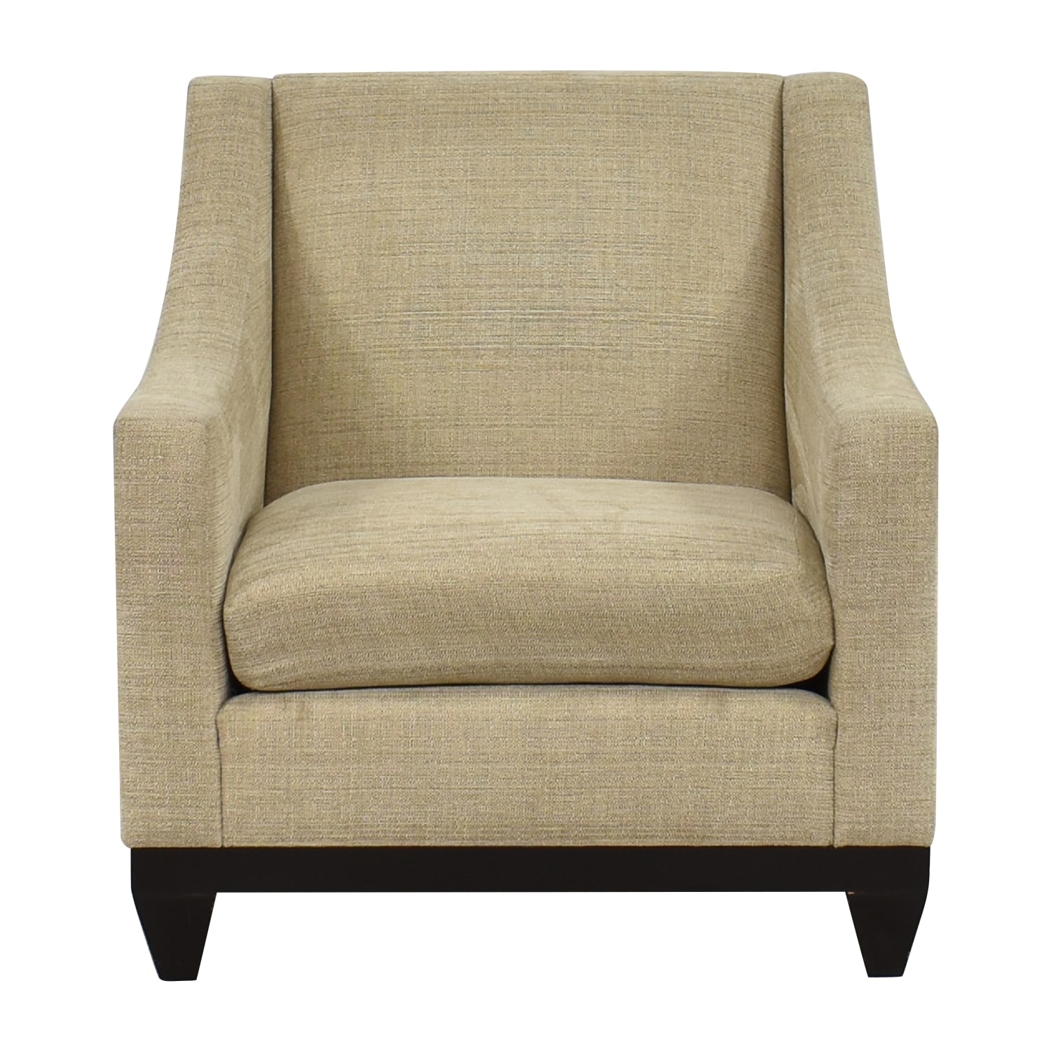 Custom Slope Arm Accent Chair, 86% Off