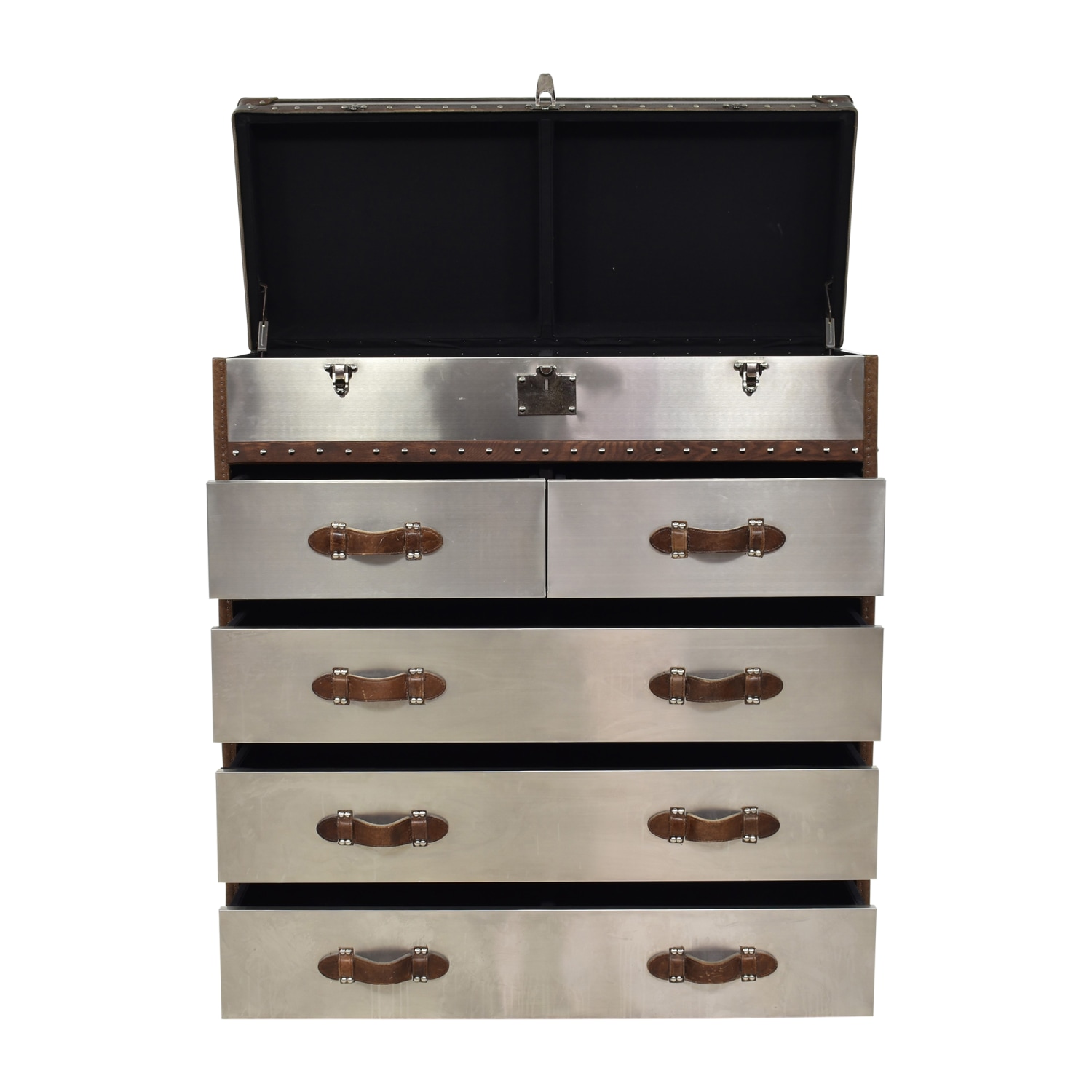 Restoration Hardware Mayfair Steamer Trunk Chest, 55% Off