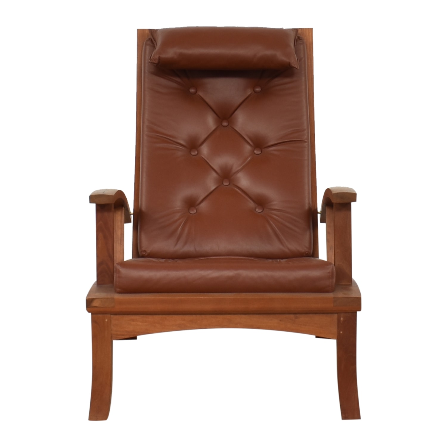 Thos Moser Lolling Chair with Ottoman, 37% Off