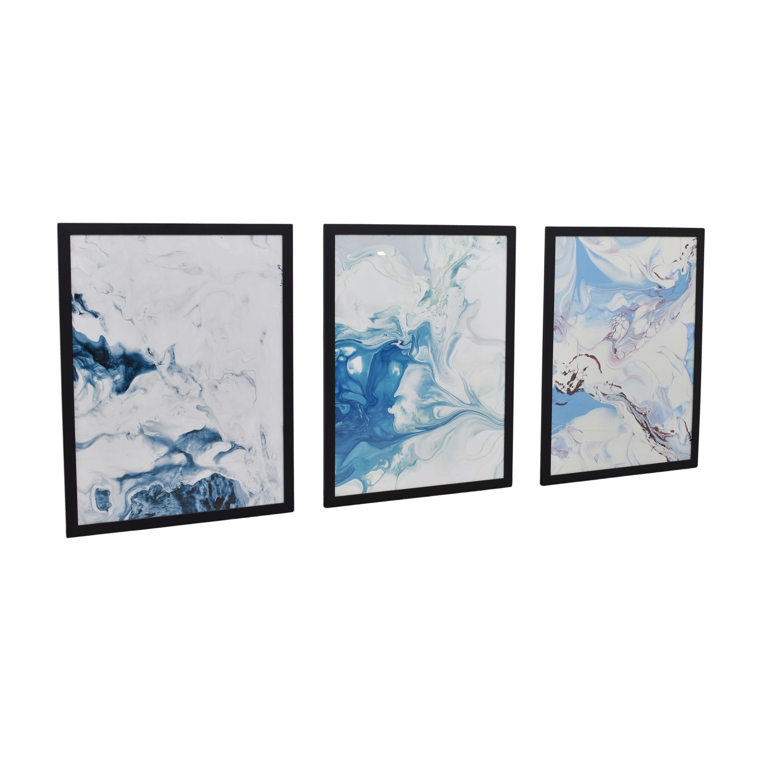   Abstract Waters Wall Art Set  Wall Art