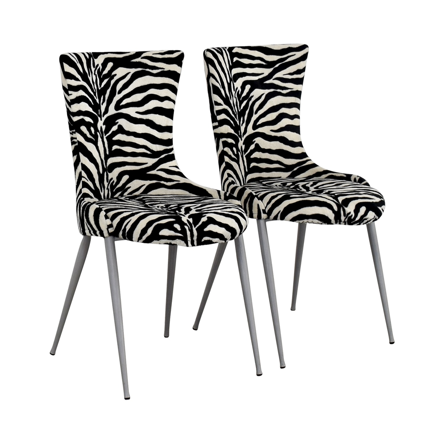 buy European Furniture Company Contemporary Zebra Dining Chairs European Furniture Company
