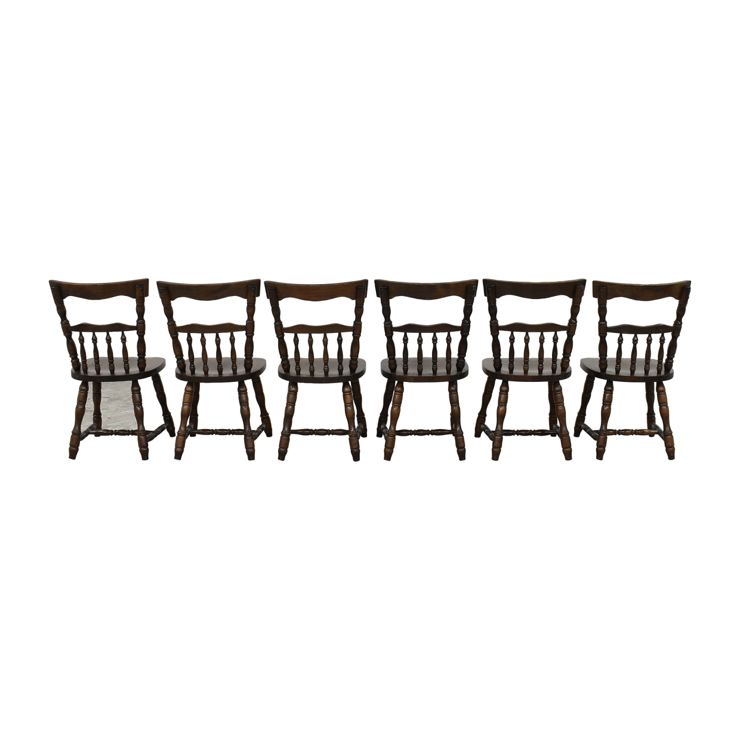  Traditional Dining Chairs  second hand