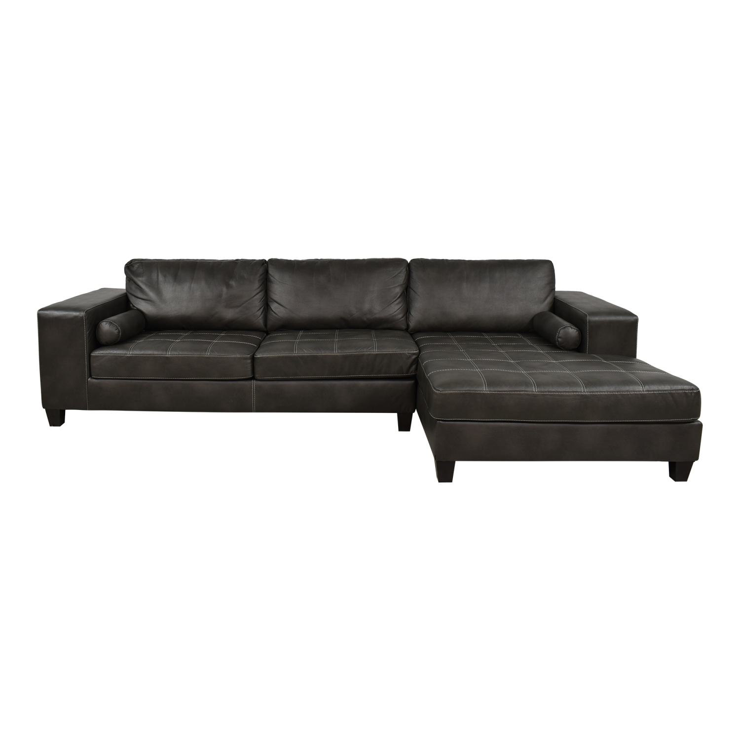 Ashley Furniture Ashley Furniture Chaise Sectional Sofa and Ottoman  price