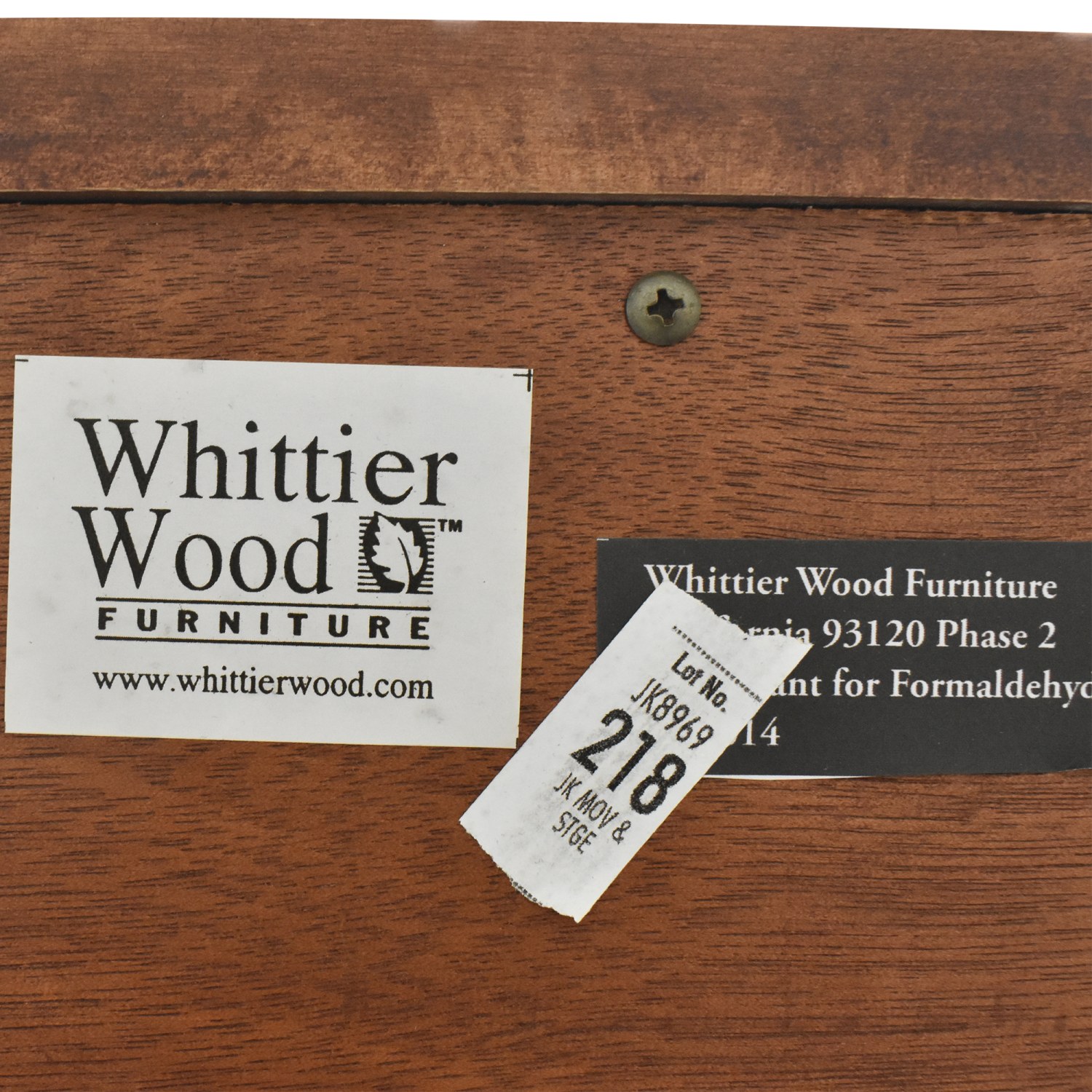 Whittier Wood Office McKenzie 2-Drawer Lateral File Cabinet is available in  the Sacramento, CA area