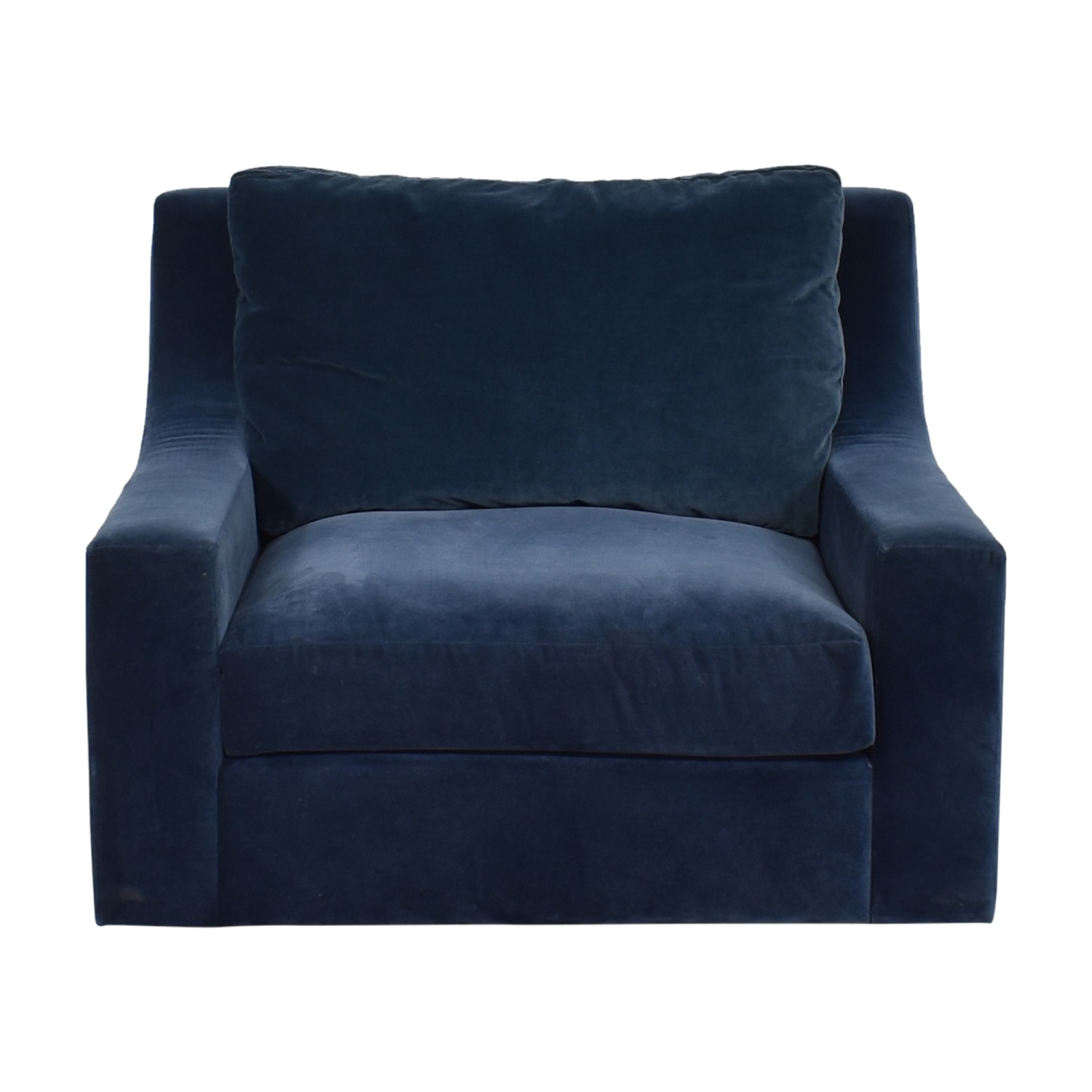 Custom Slope Arm Accent Chair, 86% Off